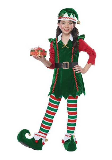 kids elf costume girls.
